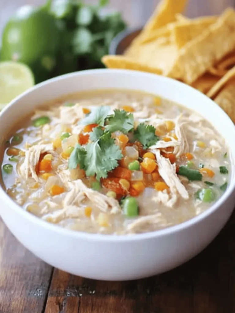 Savory Slow Cooker White Chicken Chili for Cozy Nights 2 Slow Cooker White Chicken Chili