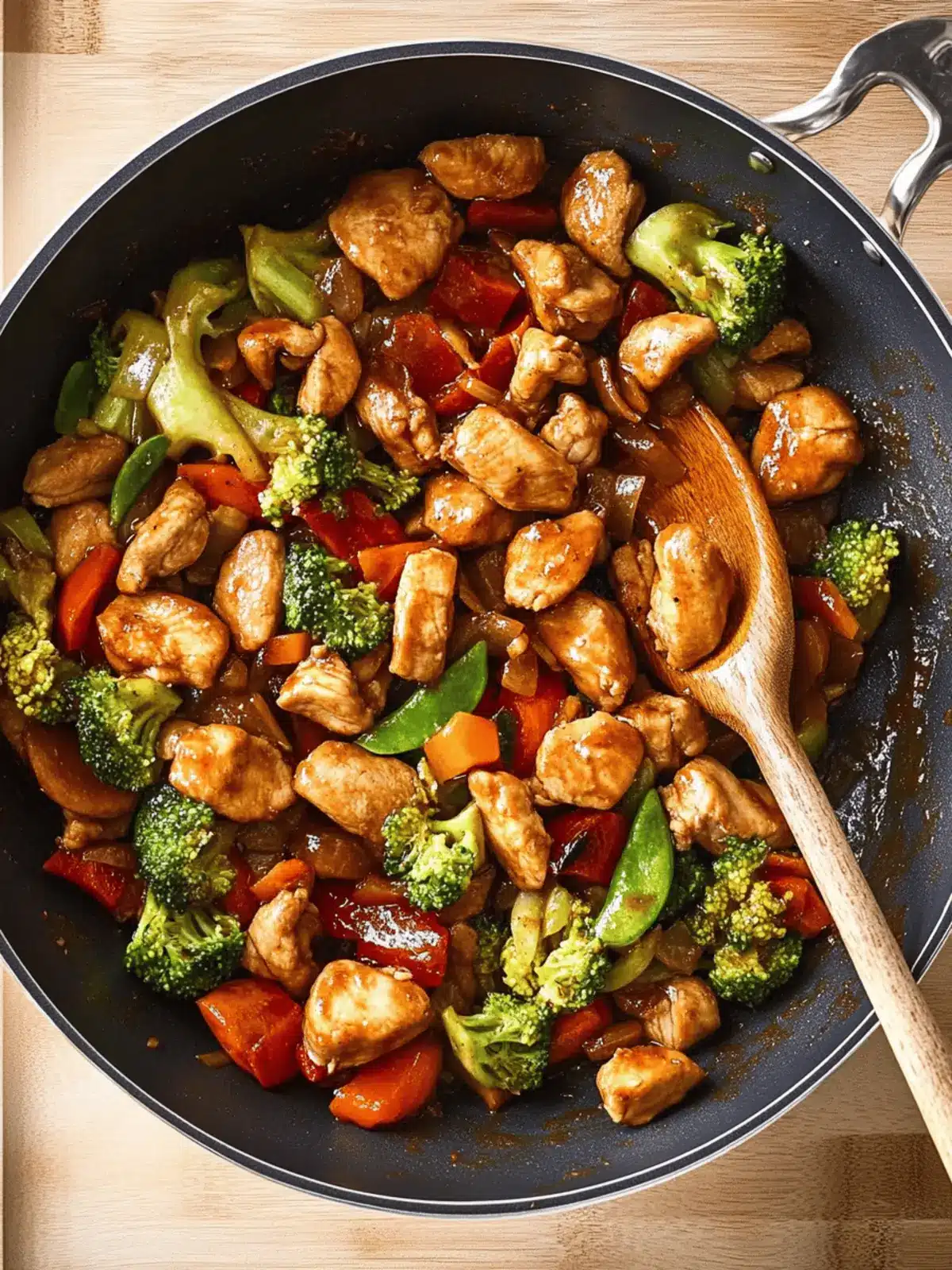 Savory Chicken Stir-Fry: Quick, Customizable Weeknight Delight 3 Chicken Stir-Fry