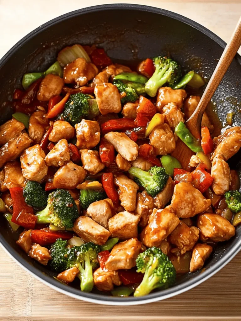 Savory Chicken Stir-Fry: Quick, Customizable Weeknight Delight 2 Chicken Stir-Fry