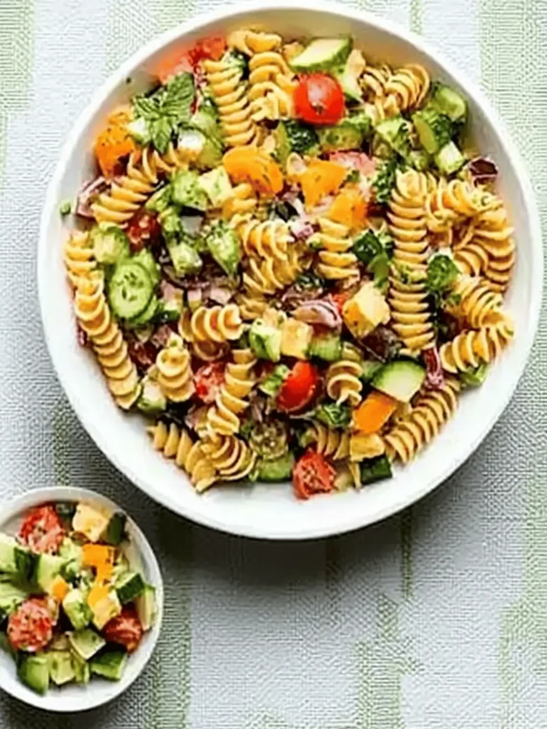 Vibrant Veggie Pasta Salad for a Refreshing Summer Feast 3 Veggie Pasta Salad