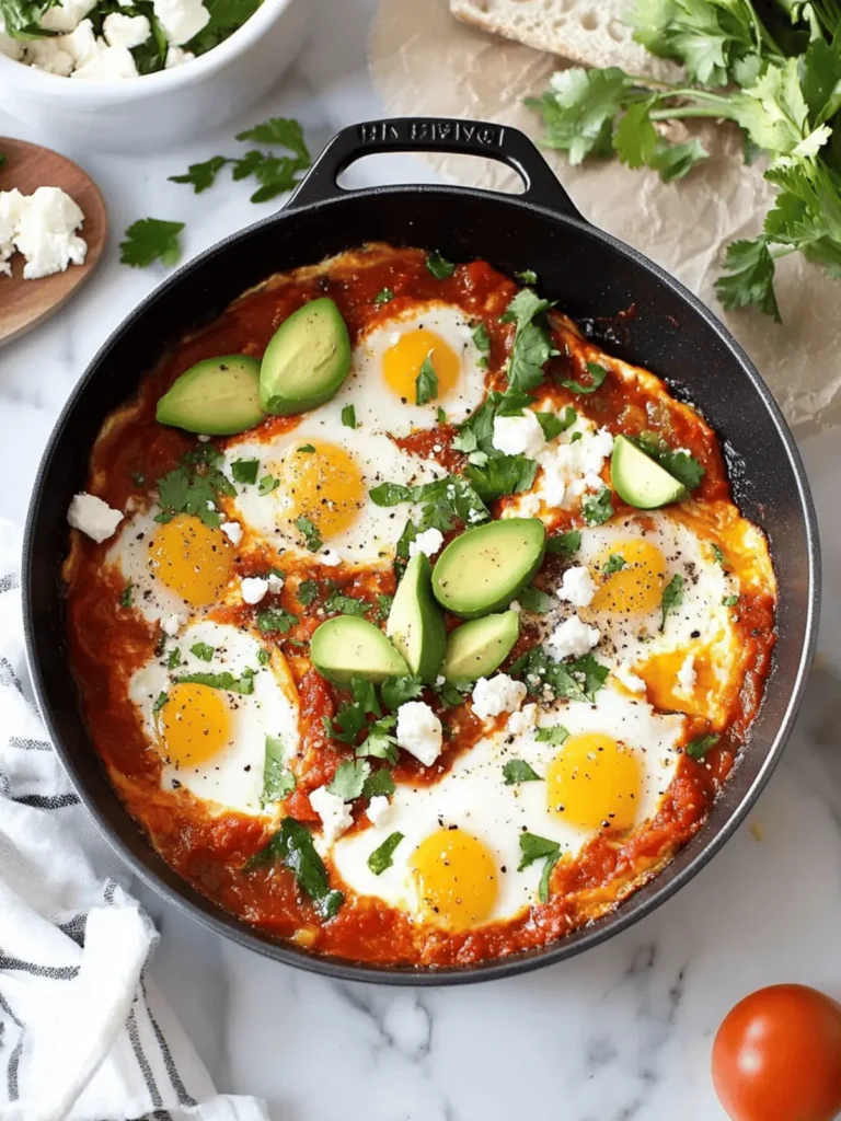 Spicy Spinach Shakshuka: A One-Pan Breakfast to Savor 3 Shakshuka
