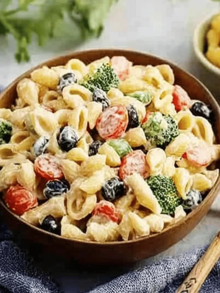 Creamy Pasta Salad that Everyone Will Love at Your Table 3 Creamy Pasta Salad