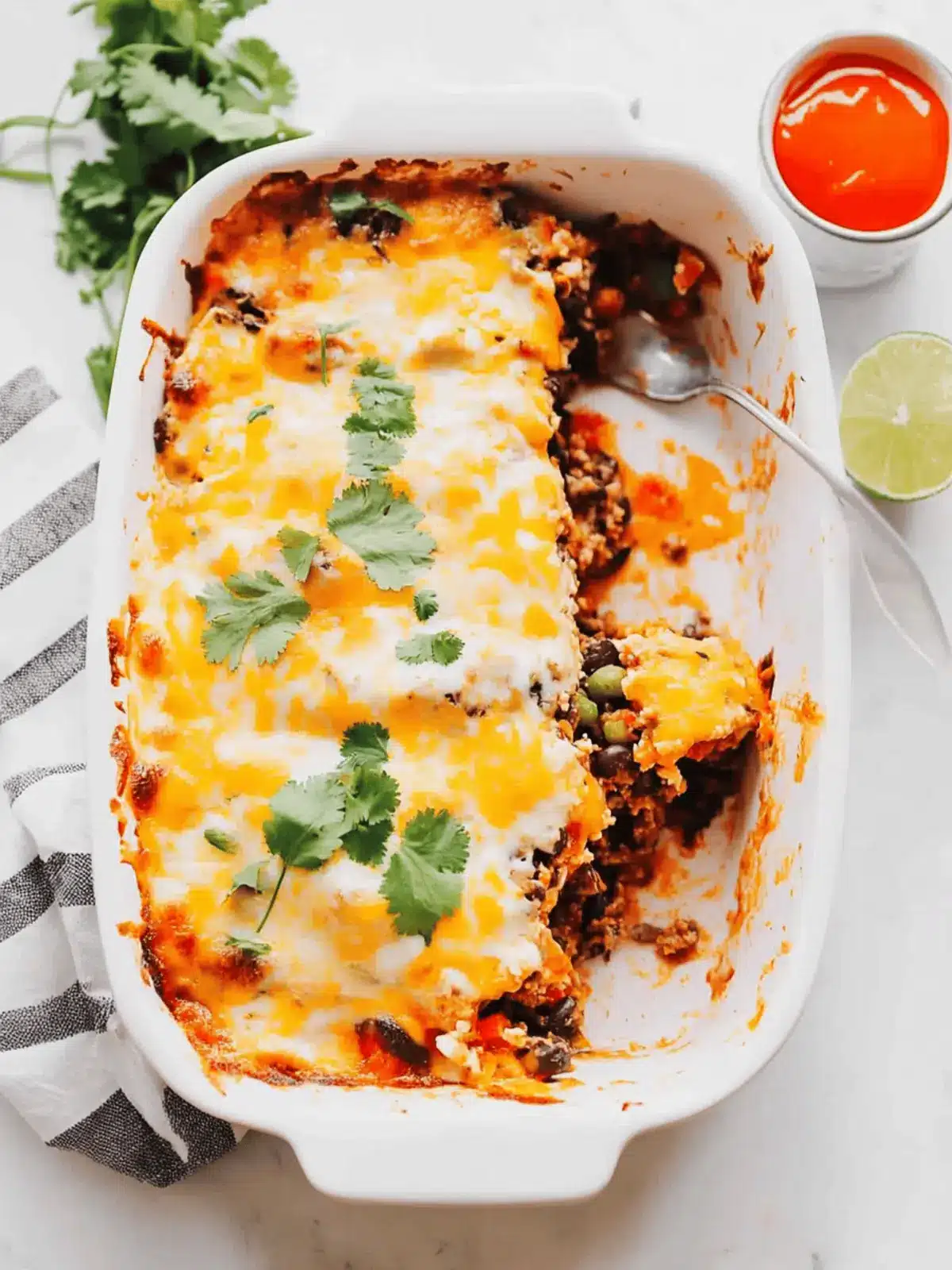 Walking Taco Casserole