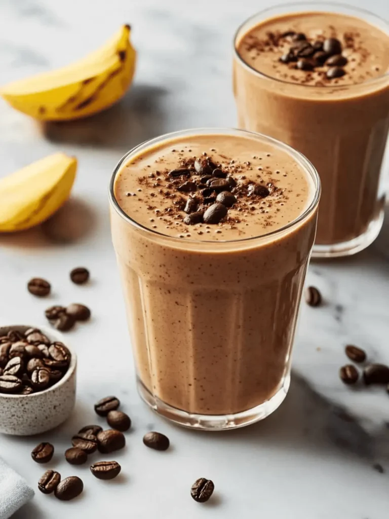 Energizing Coffee Smoothie: Your Delicious Morning Boost 3 Coffee Smoothie