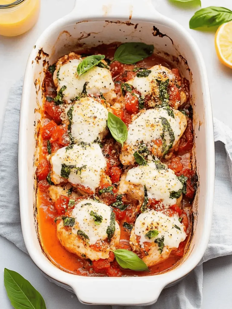 Bruschetta Chicken Bake: A Fresh Twist on Dinner Time Delight 2 Bruschetta Chicken Bake
