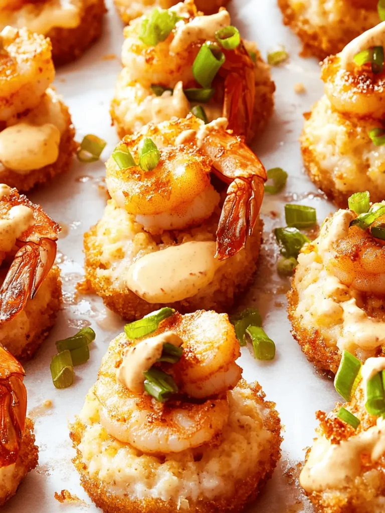 Irresistible Cheesy Shrimp & Grits Bites for Your Next Party 4 Cheesy Shrimp & Grits Bites