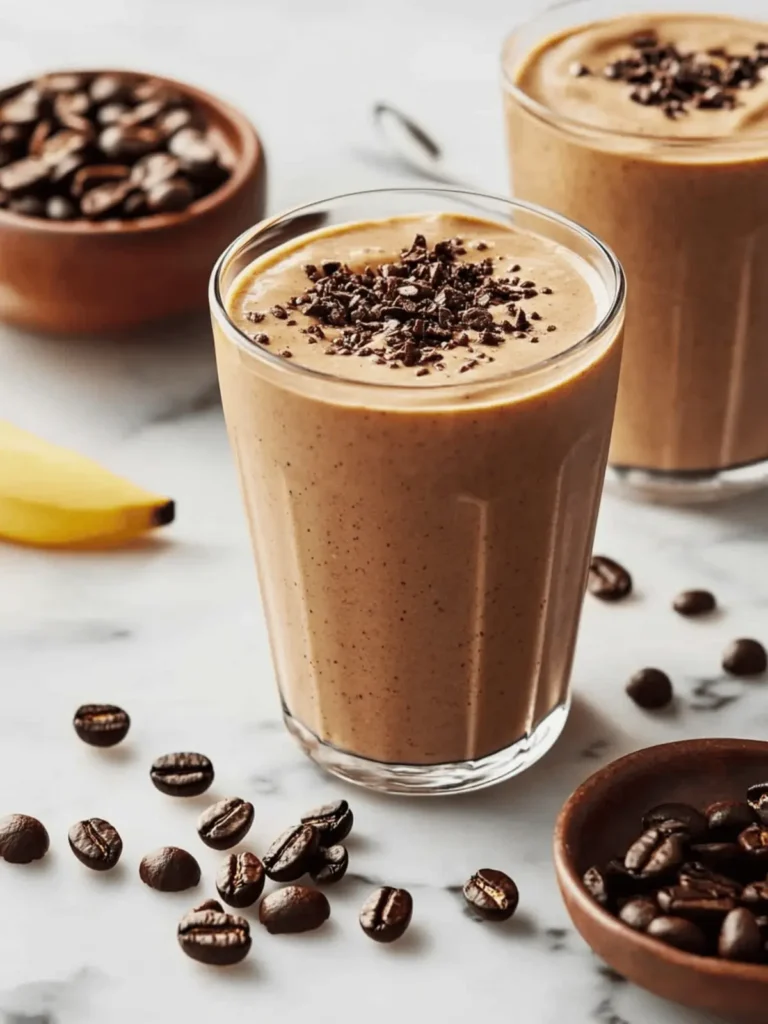 Energizing Coffee Smoothie: Your Delicious Morning Boost 2 Coffee Smoothie