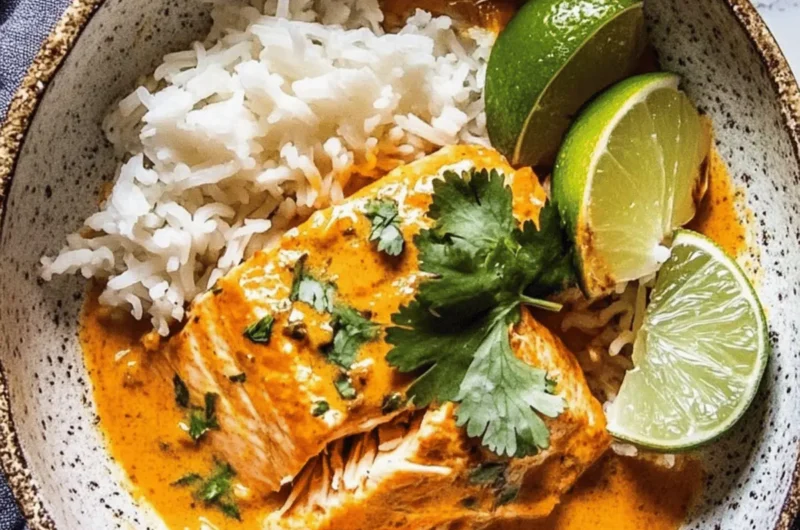 Coconut Curry Salmon