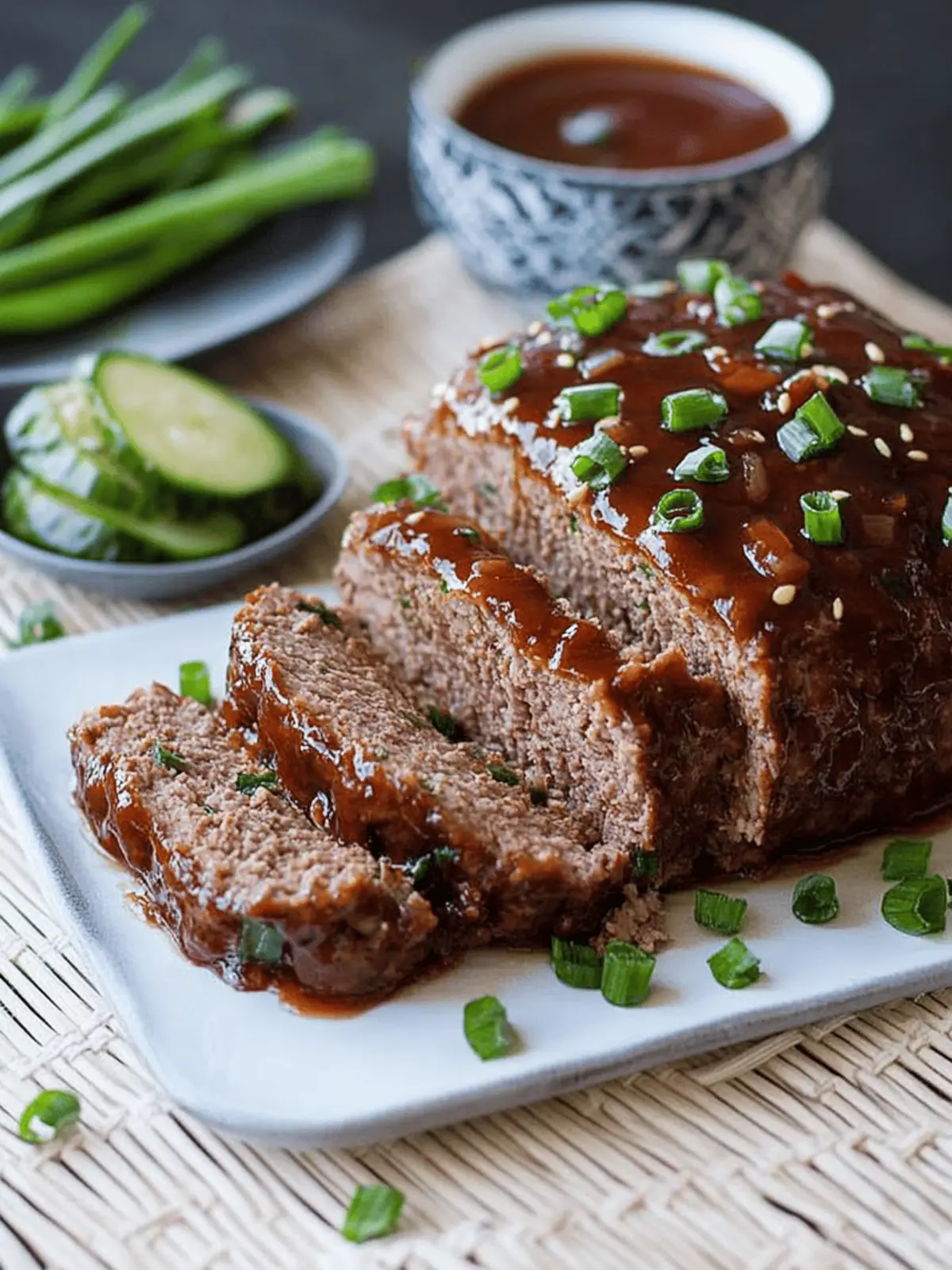 Asian Inspired Meatloaf