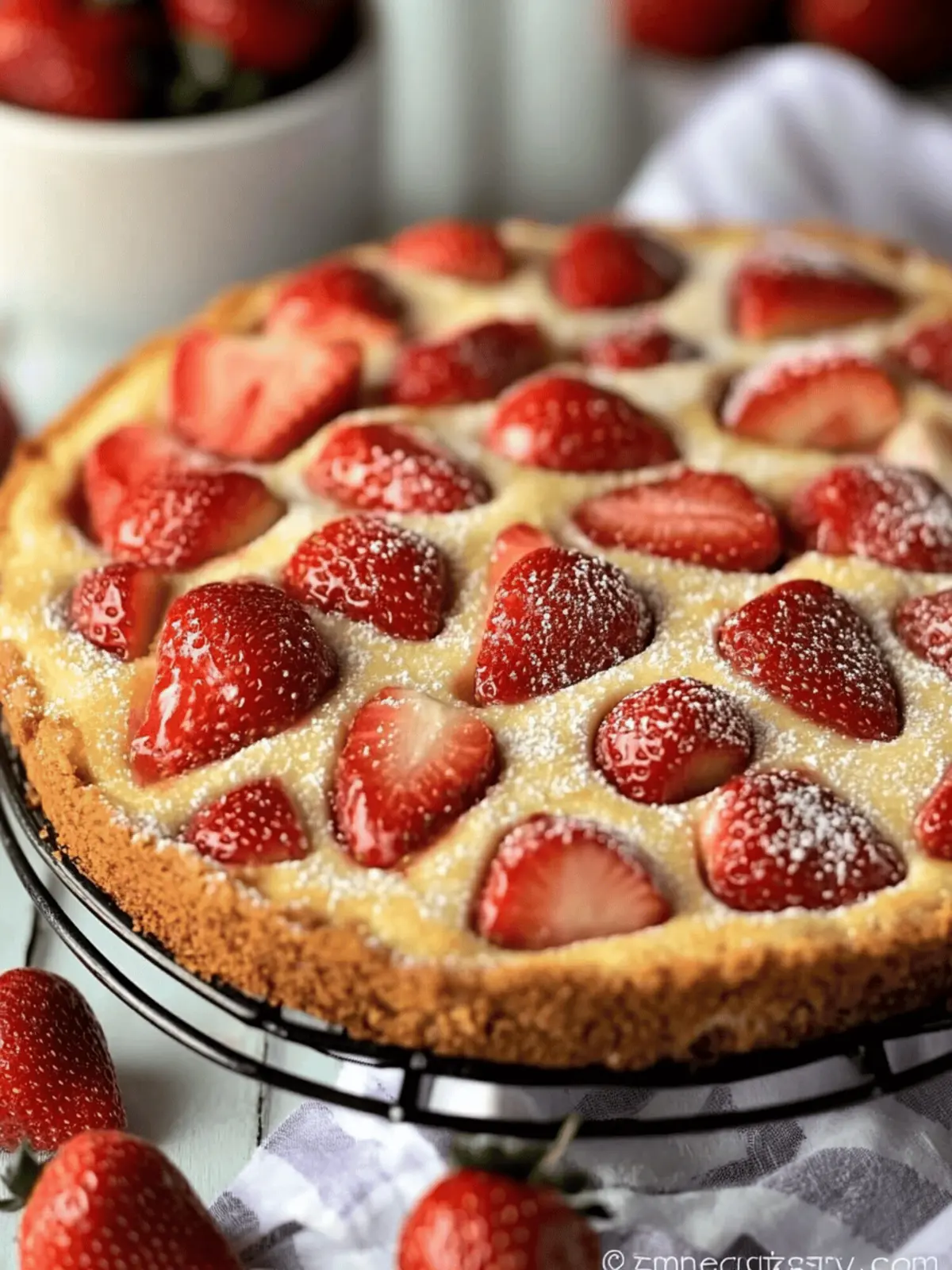 Strawberry Torte