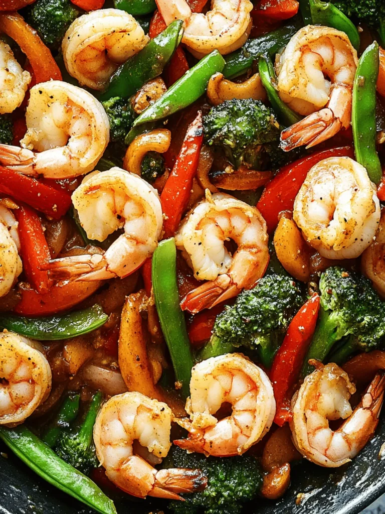 Savory Shrimp Stir-Fry: Quick, Colorful Weeknight Delight 2 Shrimp Stir-Fry