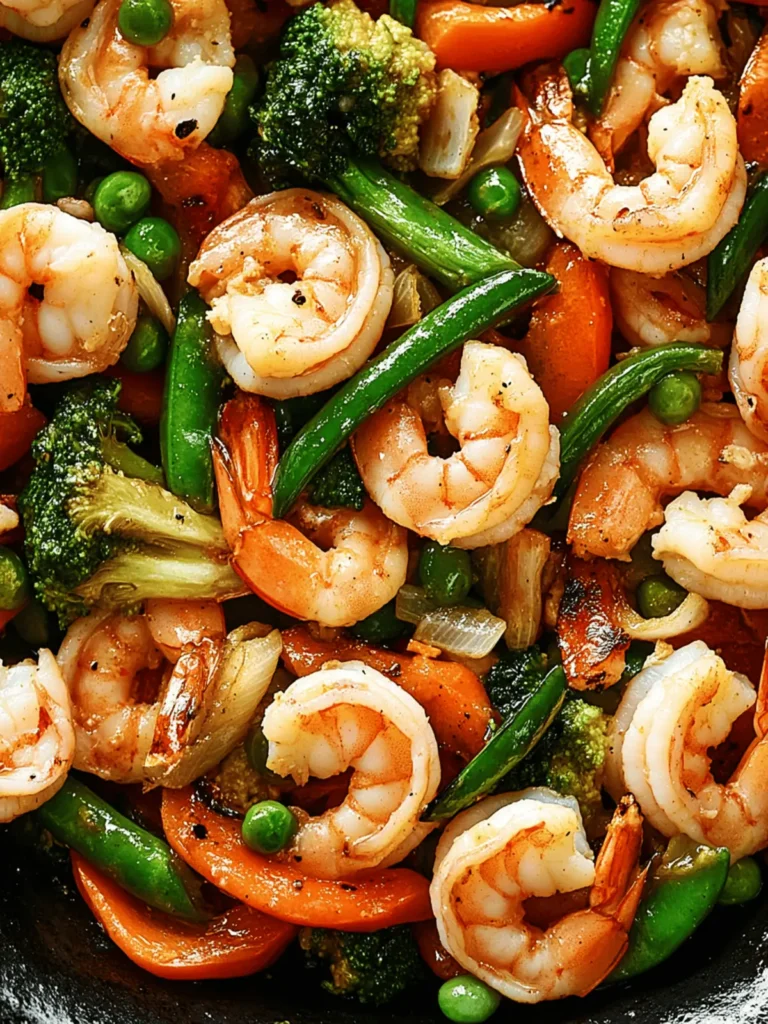 Savory Shrimp Stir-Fry: Quick, Colorful Weeknight Delight 3 Shrimp Stir-Fry