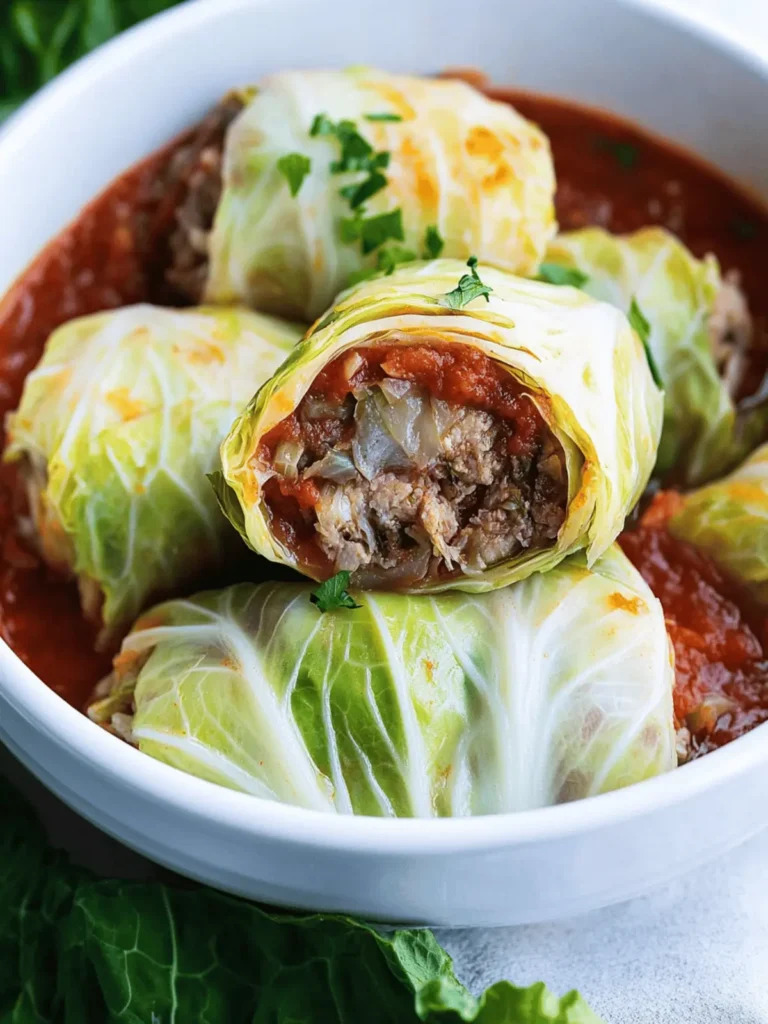 Healthy Stuffed Cabbage Rolls with a Delicious Twist 2 Stuffed Cabbage Rolls