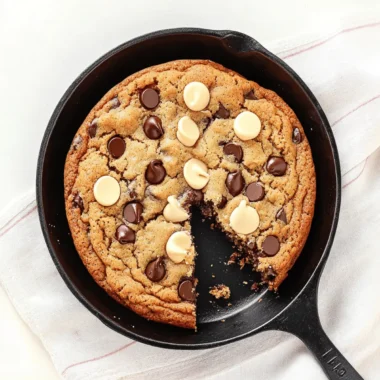 Giant Chocolate Chip Cookie