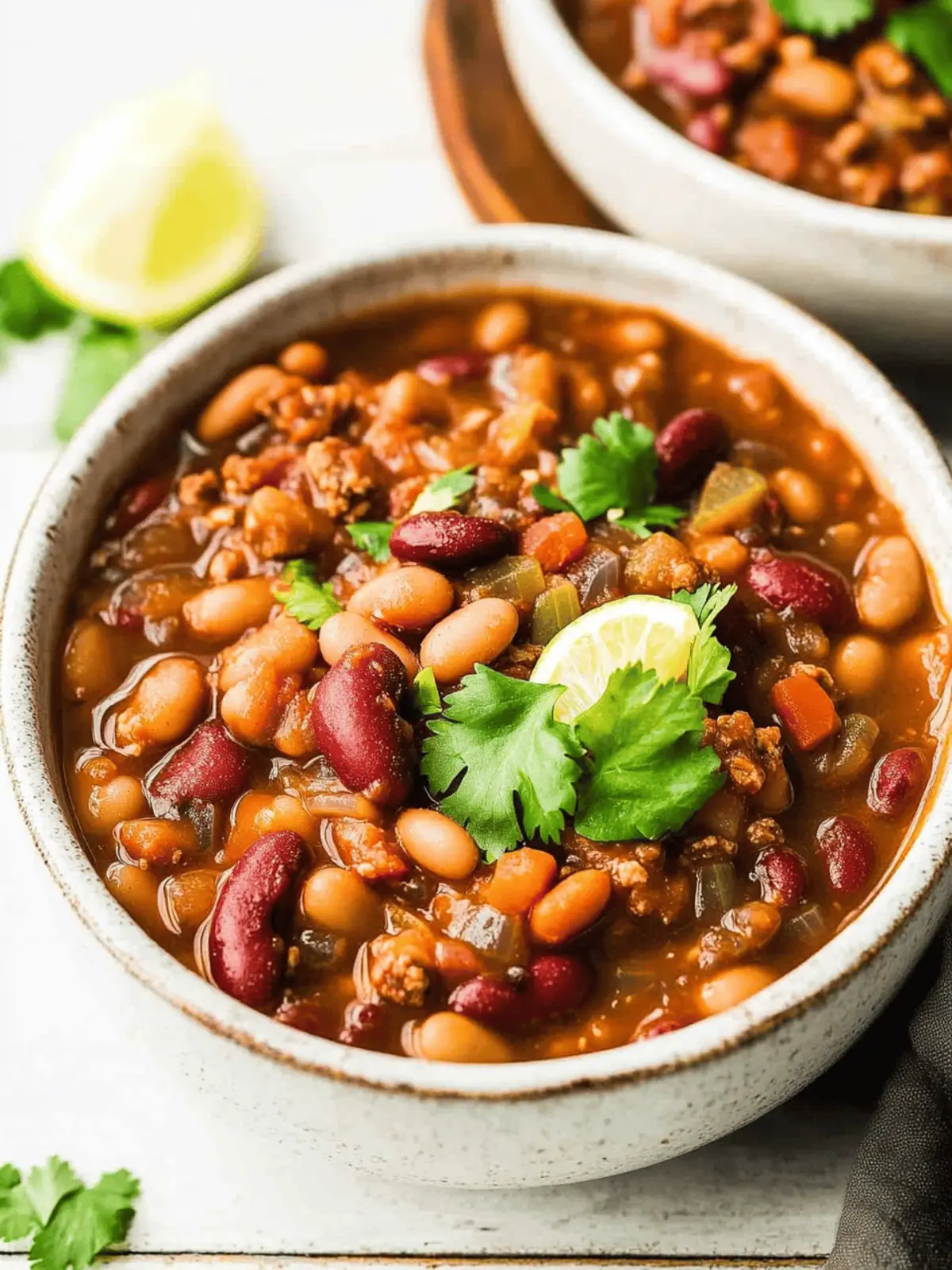 Slow Cooker Cowboy Beans