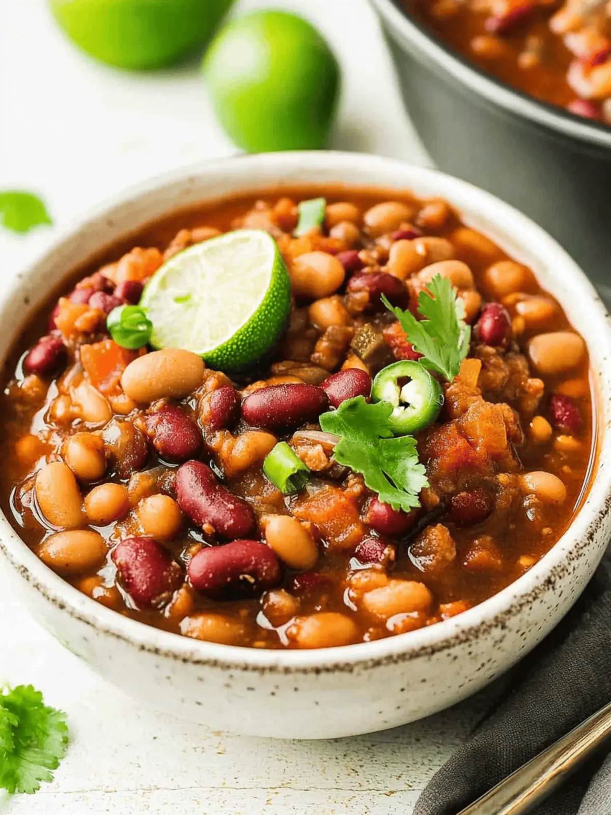 Slow Cooker Cowboy Beans