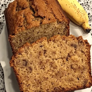 Brown Sugar Banana Bread (Sugar Topping)