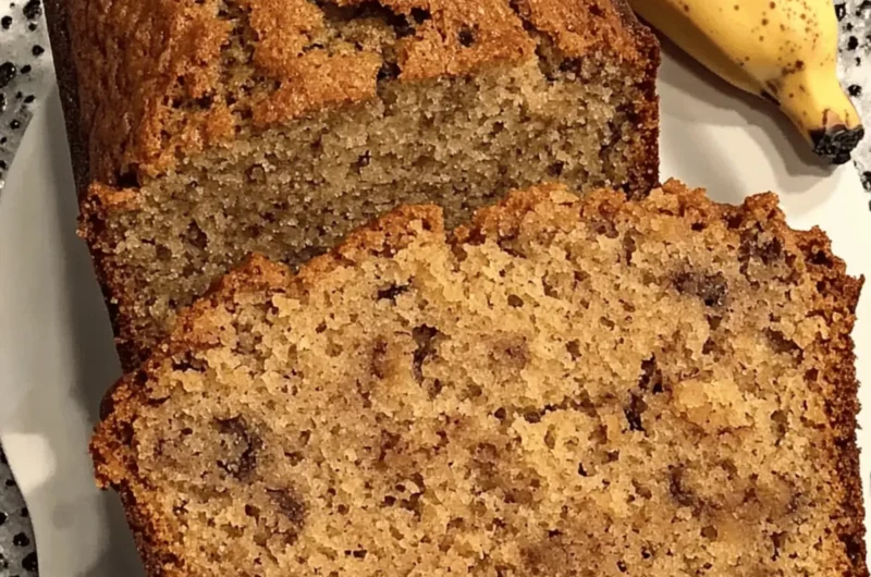 Brown Sugar Banana Bread (Sugar Topping)