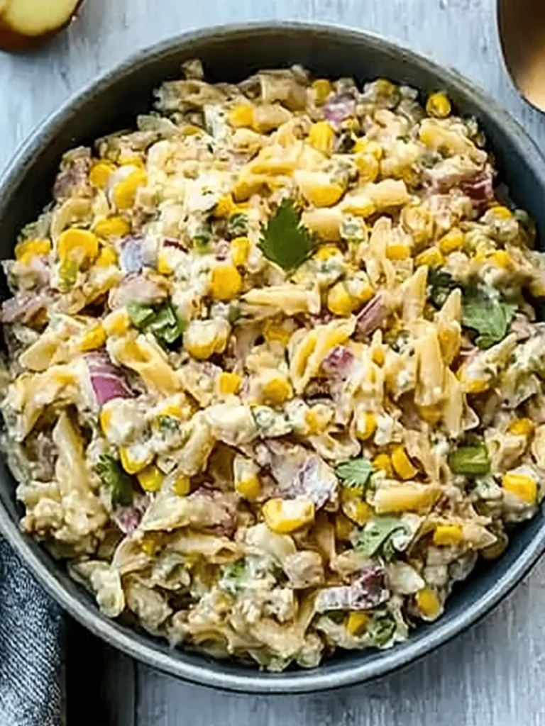 Mexican Street Corn Pasta Salad That's Perfect for Summer BBQs 2 Mexican Street Corn Pasta Salad