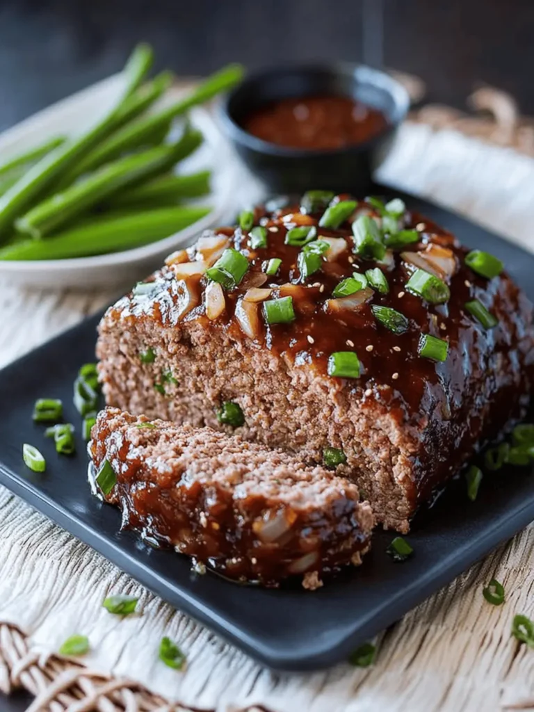 Asian Inspired Meatloaf: A Savory Twist for Family Dinners 3 Asian Inspired Meatloaf