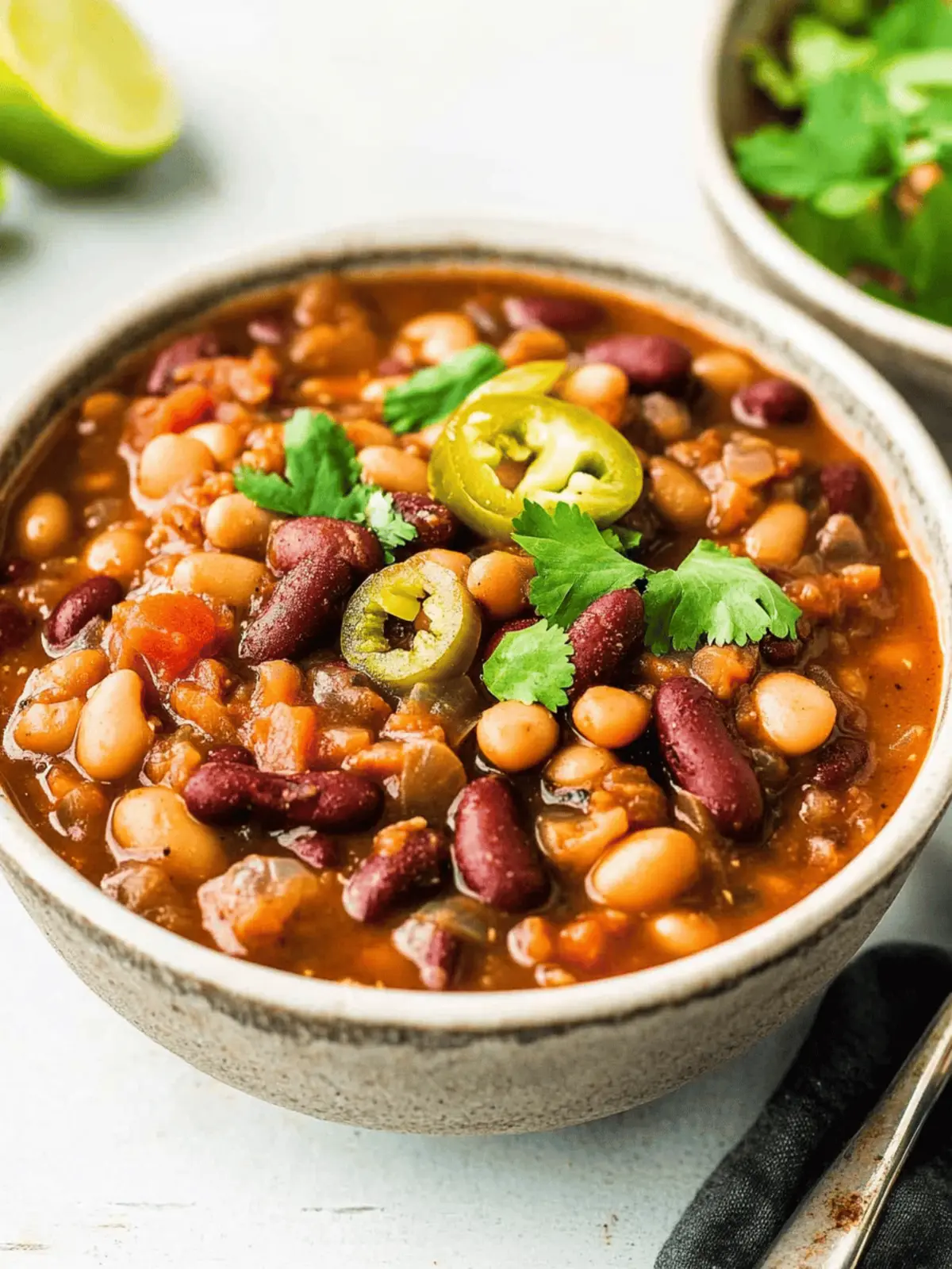 Slow Cooker Cowboy Beans