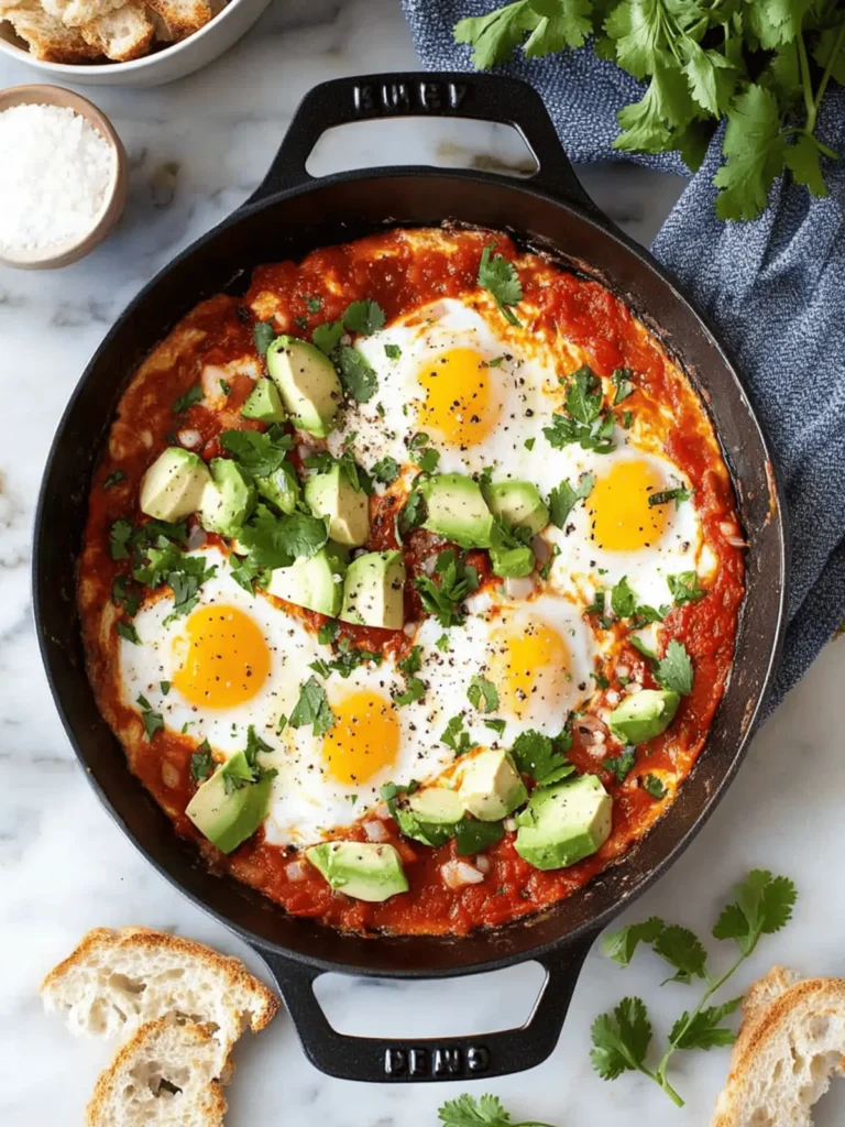 Spicy Spinach Shakshuka: A One-Pan Breakfast to Savor 2 Shakshuka
