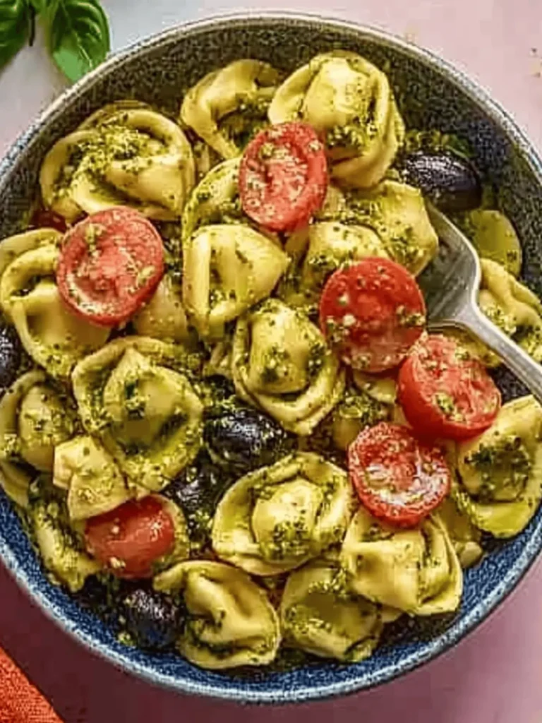 Pesto Tortellini Salad