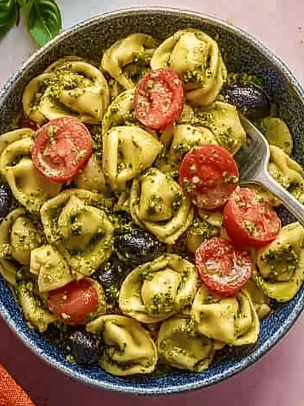 Pesto Tortellini Salad