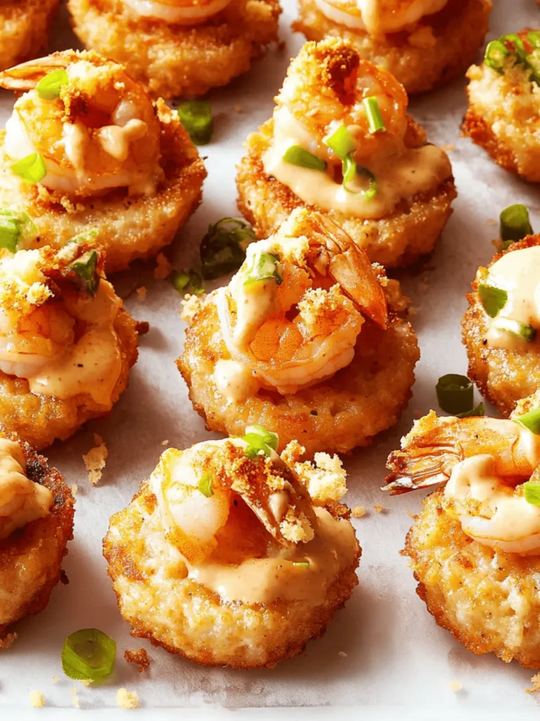 Irresistible Cheesy Shrimp & Grits Bites for Your Next Party 2 Cheesy Shrimp & Grits Bites