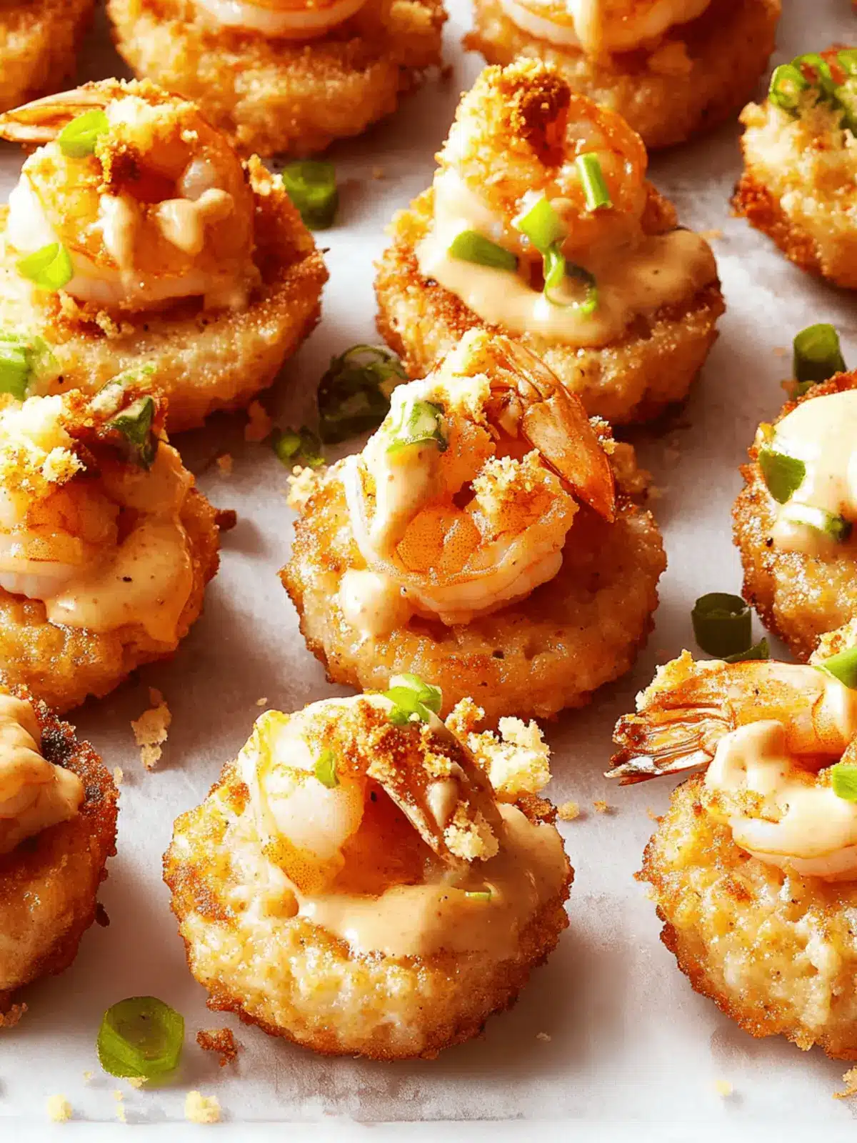 Cheesy Shrimp & Grits Bites