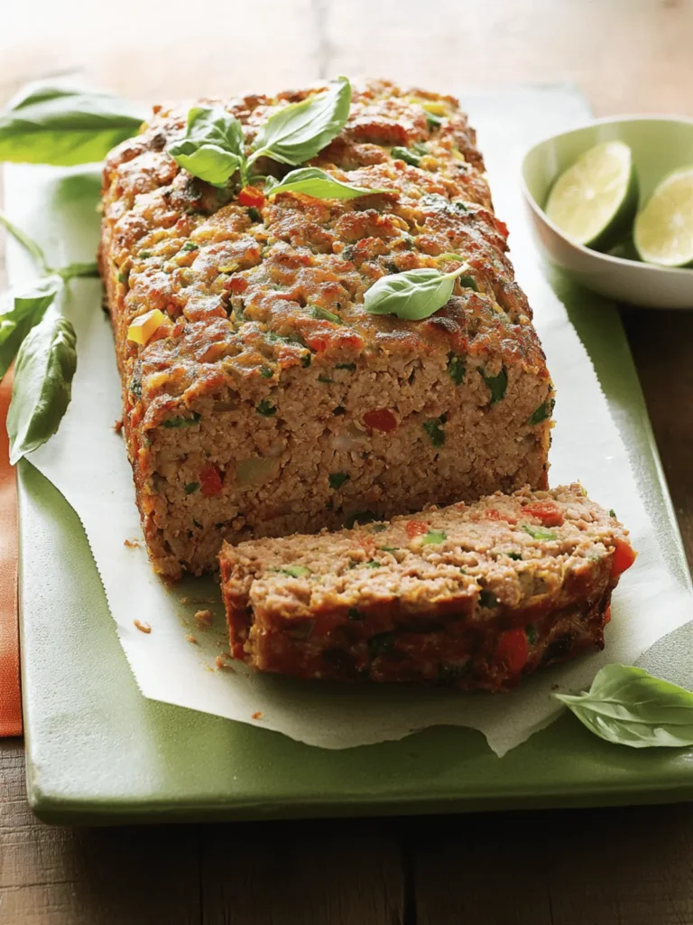 Savory Thai-Style Meatloaf for a Healthy Dinner Delight 3 Thai-style meatloaf