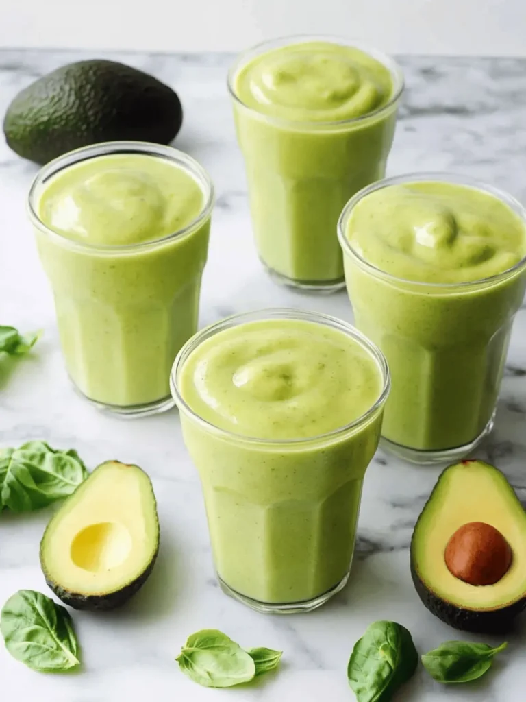 Creamy Avocado Smoothie That Will Kickstart Your Day 4 Avocado Smoothie