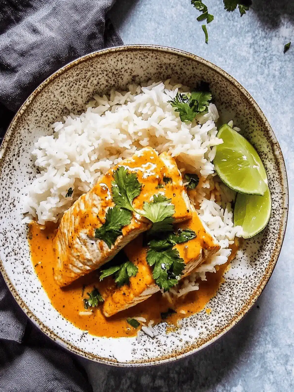 Coconut Curry Salmon