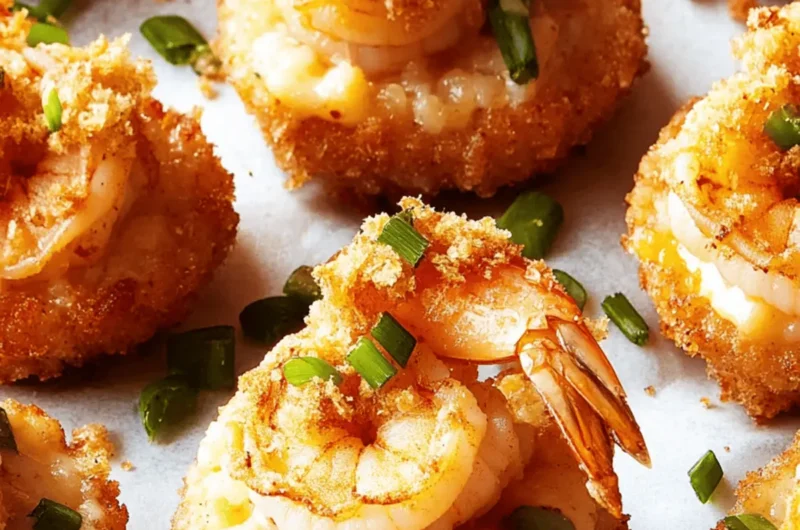 Cheesy Shrimp & Grits Bites