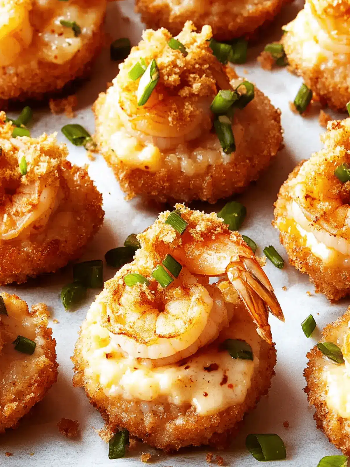 Cheesy Shrimp & Grits Bites