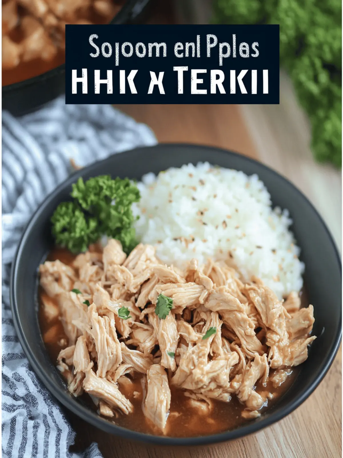 Slow Cooker Chicken Teriyaki