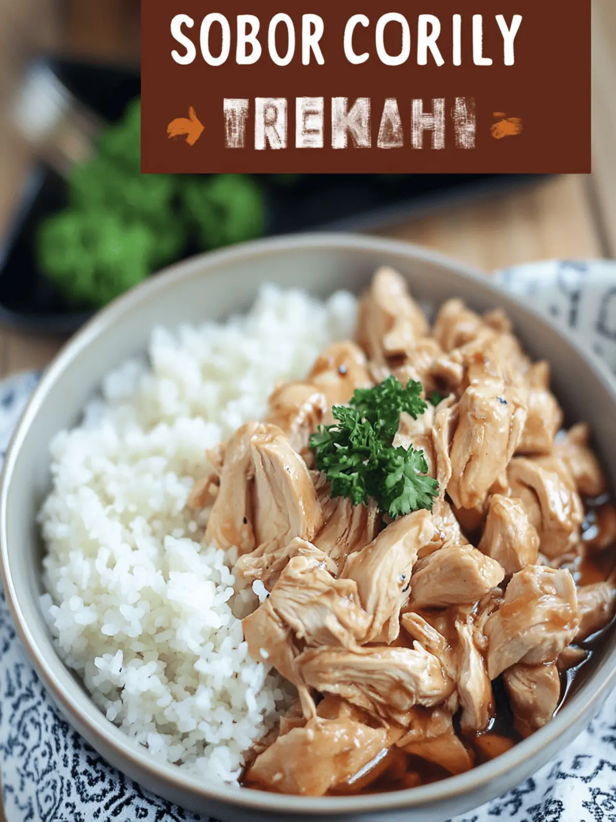 Slow Cooker Chicken Teriyaki