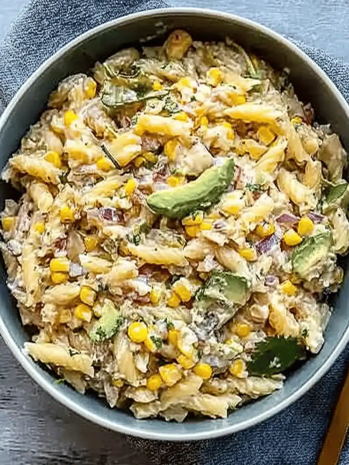Mexican Street Corn Pasta Salad That's Perfect for Summer BBQs 5 Mexican Street Corn Pasta Salad
