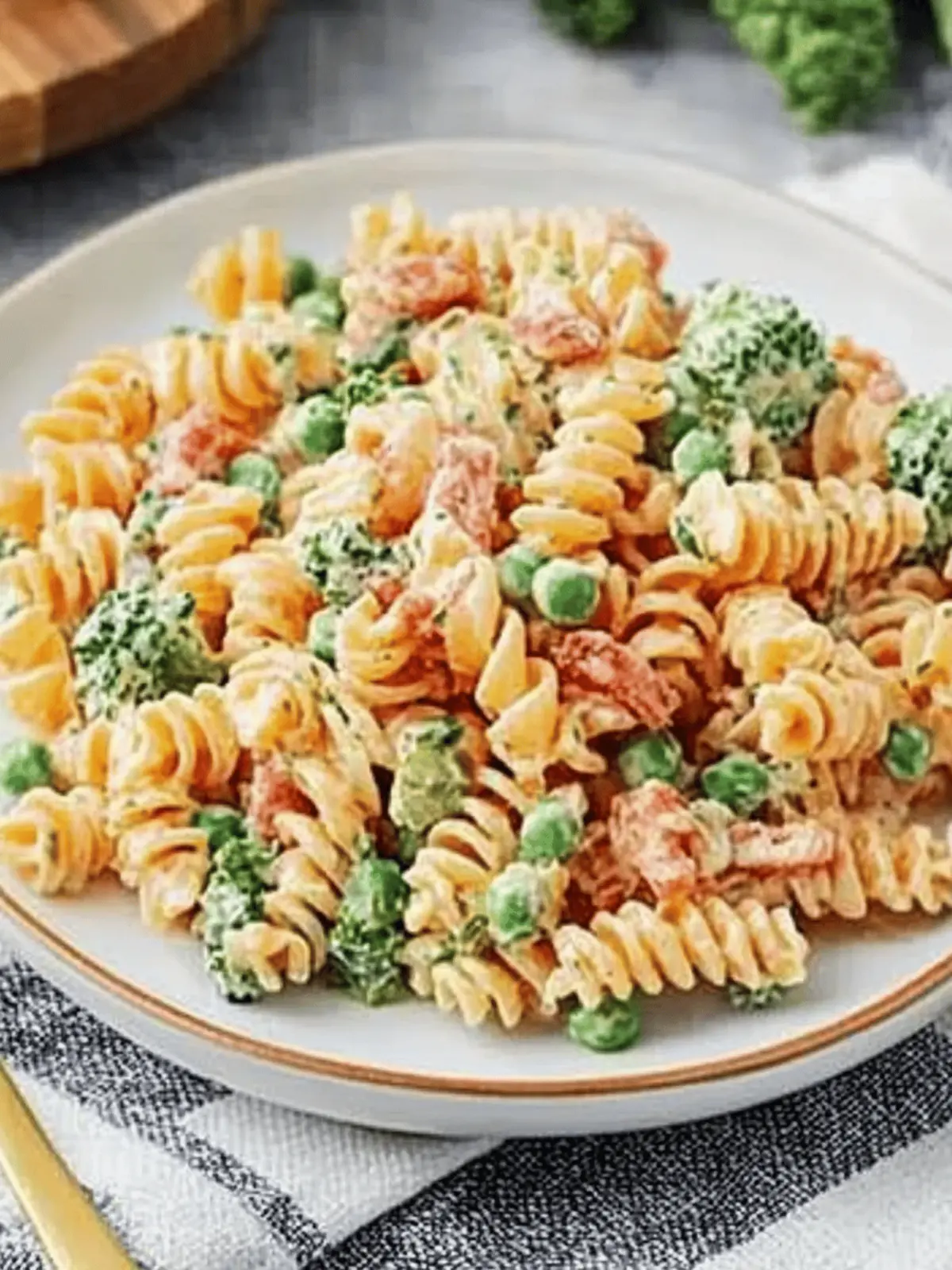 Bacon Ranch Pasta Salad