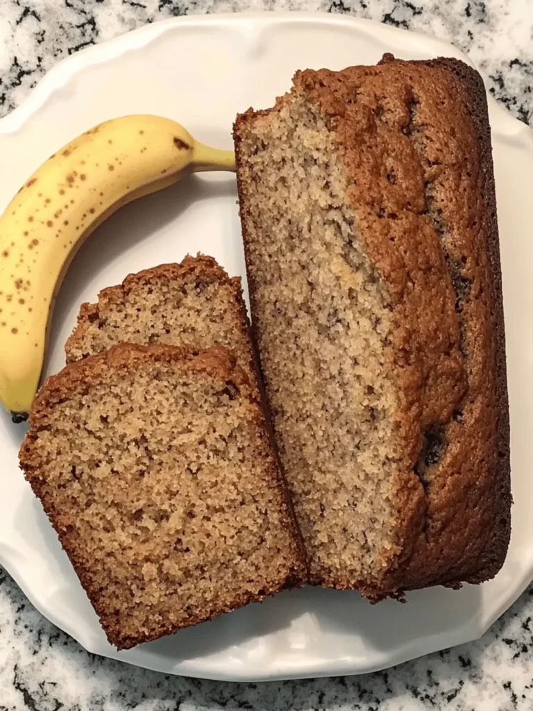 Decadent Brown Sugar Banana Bread with Crunchy Sugar Topping 2 Brown Sugar Banana Bread (Sugar Topping)