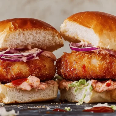 Shrimp Katsu Burgers