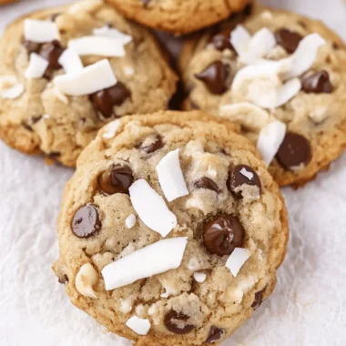 Coconut Chocolate Chip Cookies