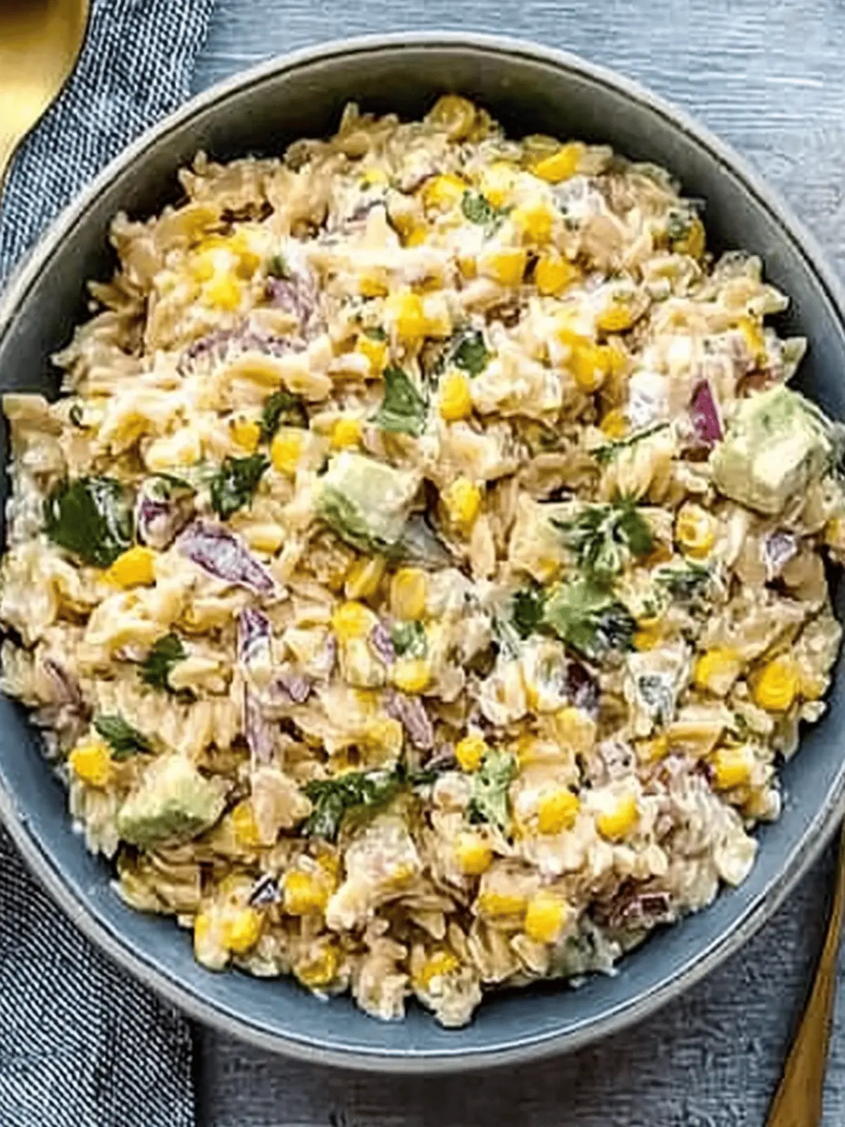 Mexican Street Corn Pasta Salad