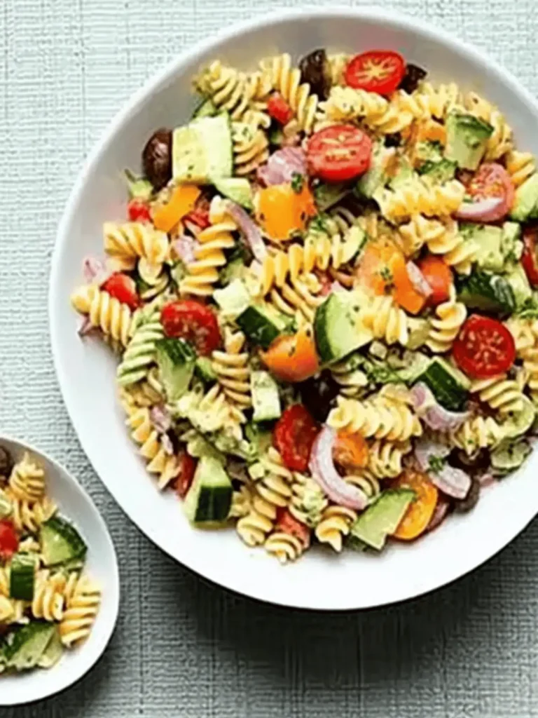 Vibrant Veggie Pasta Salad for a Refreshing Summer Feast 2 Veggie Pasta Salad