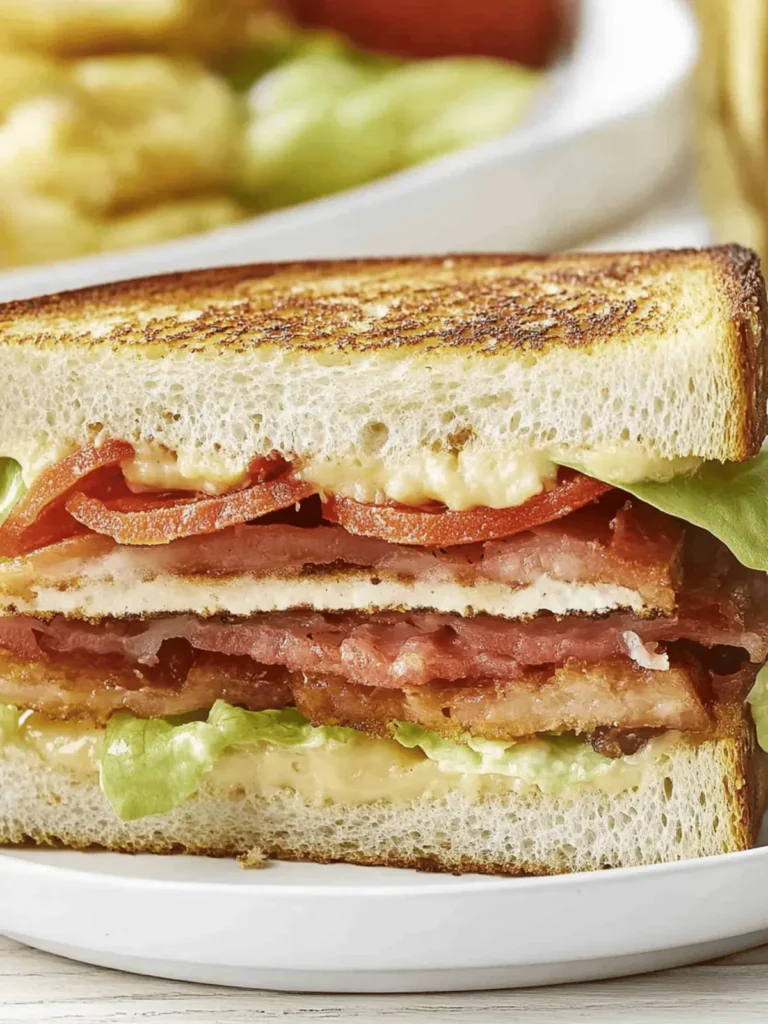 Classic BLT Sandwich