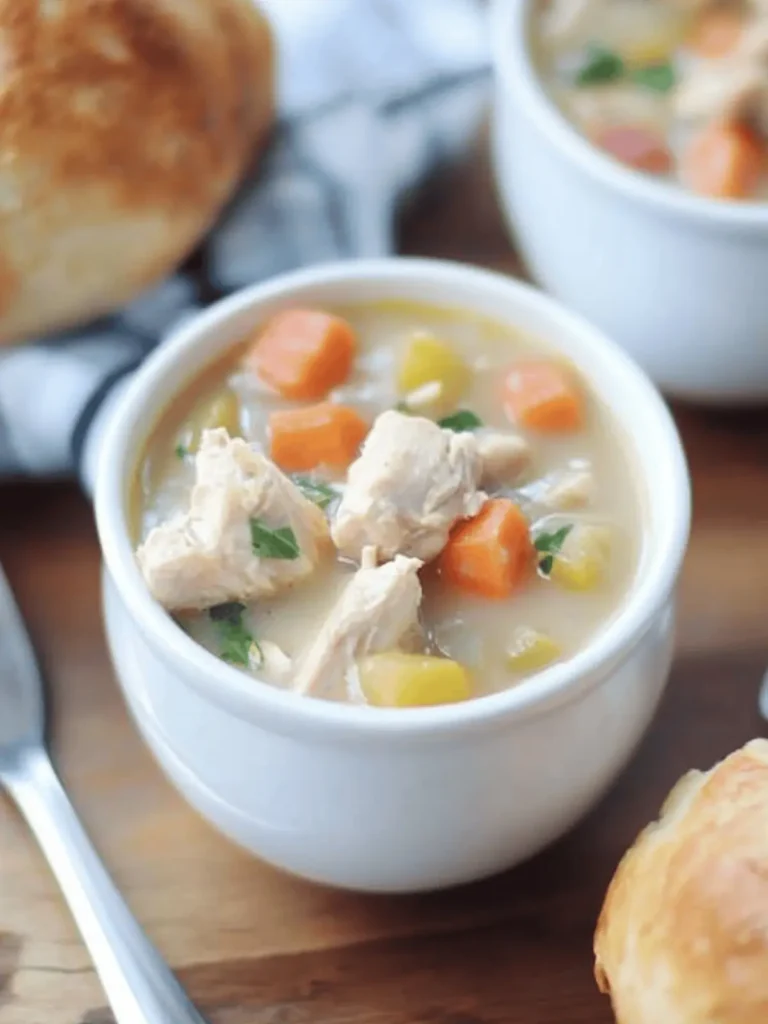 Cozy Up with Slow Cooker Chicken Pot Pie Soup Tonight 3 Slow Cooker Chicken Pot Pie Soup