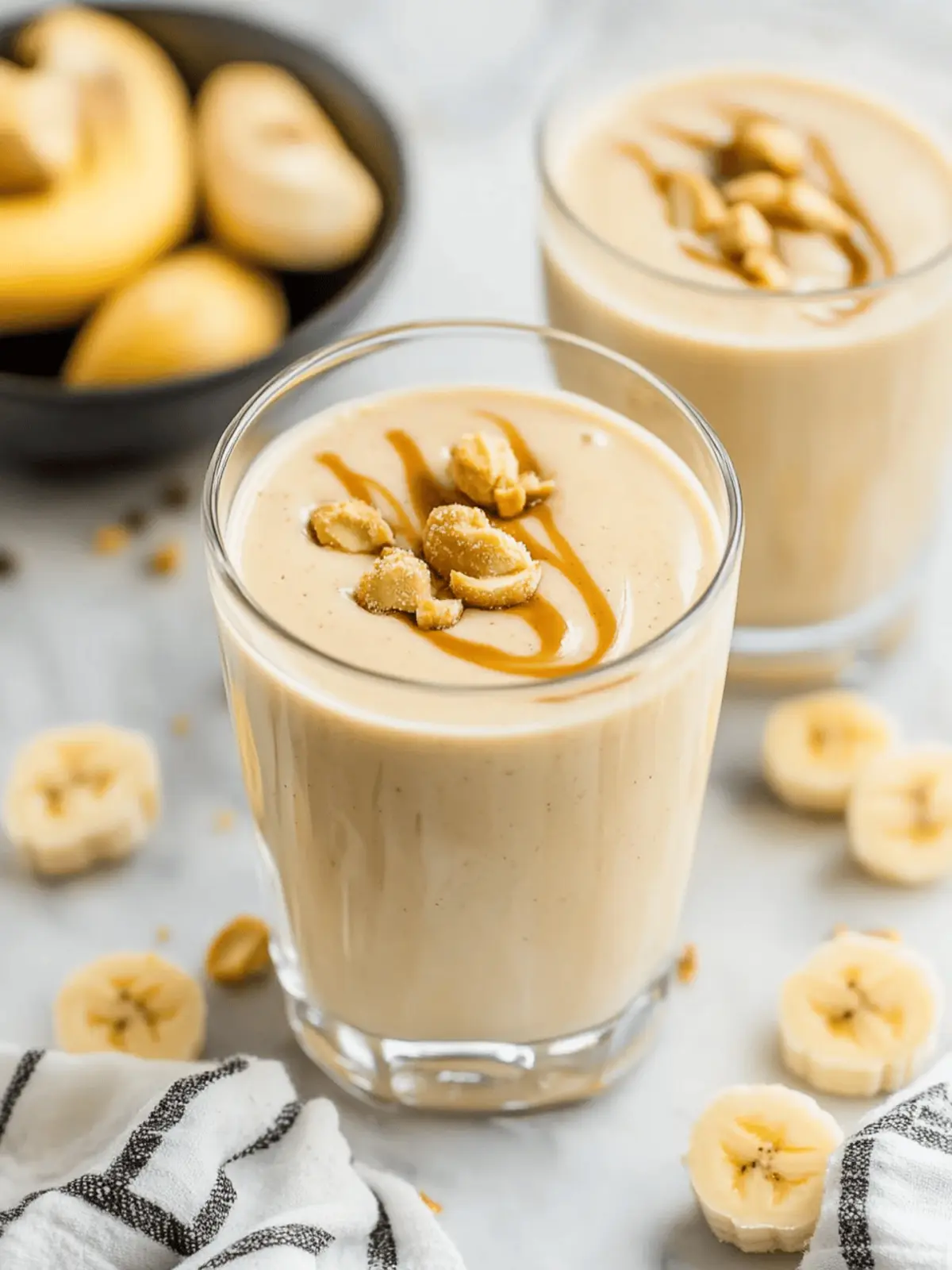 Peanut Butter Banana Smoothie