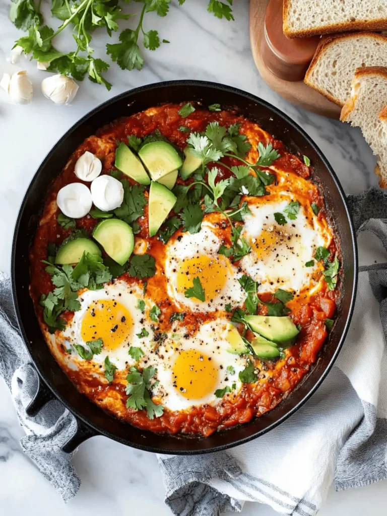 Spicy Spinach Shakshuka: A One-Pan Breakfast to Savor 4 Shakshuka