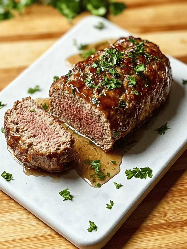Crispy Glazed Air Fryer Meatloaf Delight