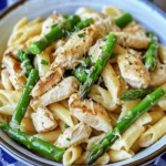 Lemon Asparagus Chicken Pasta